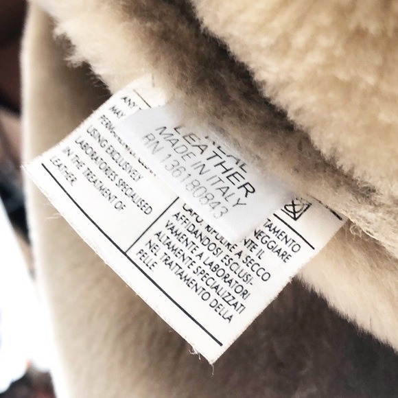 Salvatore Ferragamo Suede Shearling Coat - Picture 5 of 8